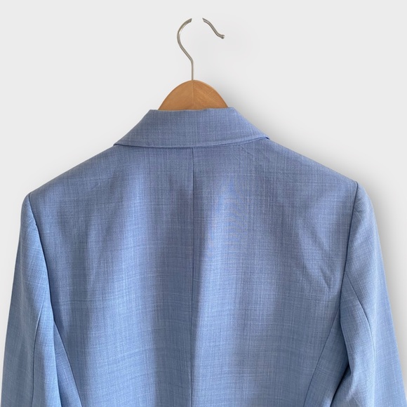 THEORY Blue Blazer Sz 6 - Picture 7 of 9